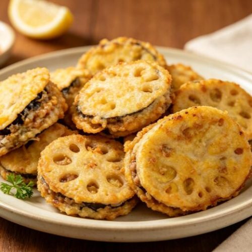 Air Fryer Lotus Root Sandwiches Recipe