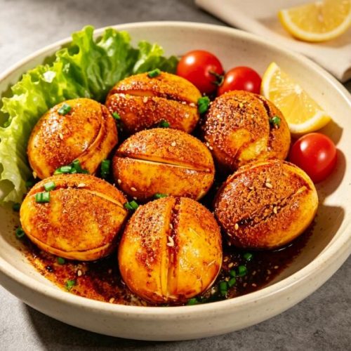 Air Fryer Roasted Eggs Recipe