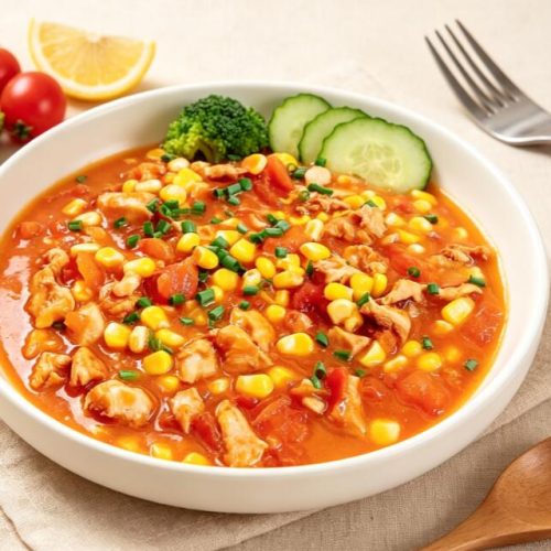tomato corn chicken breast recipe