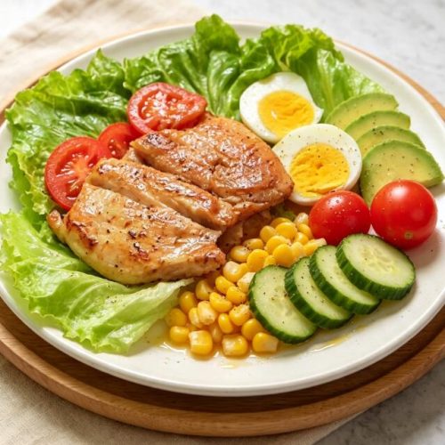 black pepper chicken breast salad recipe