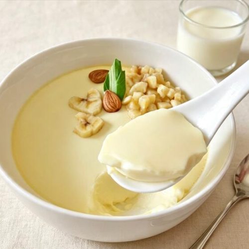 sugar-free milk steamed egg recipe