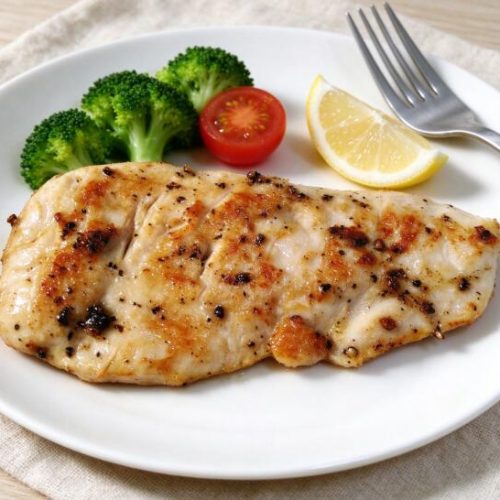 pan-seared black pepper chicken breast recipe