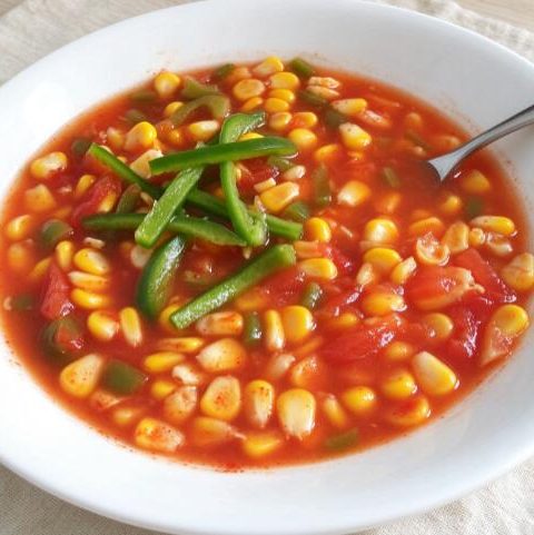 corn tomato soup weight loss recipe